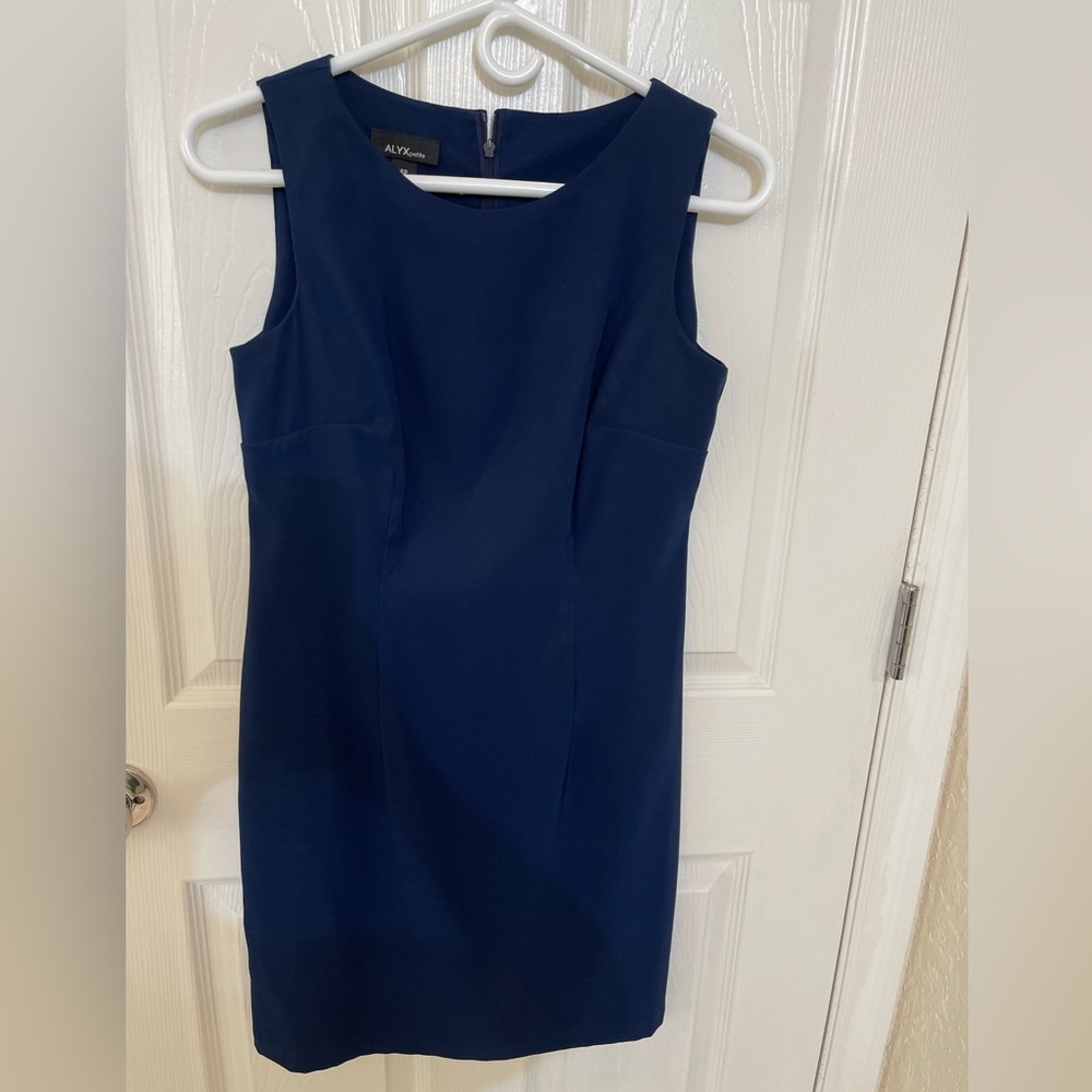 Alyx, sleeveless, blue dress